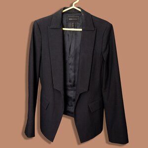 BCBGMaxAzaria Black Blazer with Belted Back